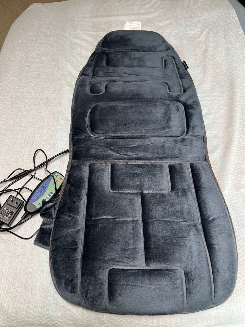 Snailax Back Massager with Heat -Extra Memory Foam Support Pad SL-126